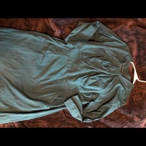 Eshakti jersey knit keyhole neck sheath dress 14